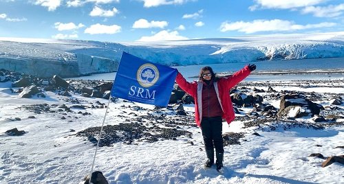 SRM Alumna Conquers Antarctica through International Antarctic Expedition 2022