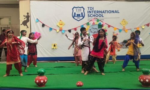 TDI International School, Kundli organised a zestful event to celebrate Baisakhi and Mahavir Jayanti.