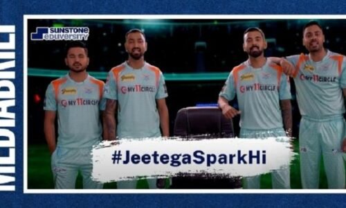 Sunstone wants you to believe in your spark in its new ad film featuring Lucknow Super Giants