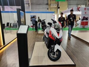 Display of Joy E-Bike Products at Bangalore EV Expo -1