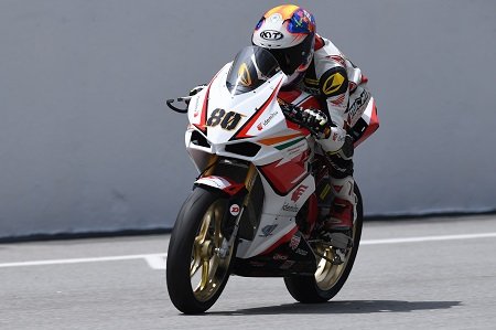 Rajiv & Senthil earn points for Honda Racing India Team in race 1 of 2022 ARRC at Sepang