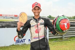 Honda Racing India's Sarthak Chavan grabs 3rd place on podium in secong race of TTC 2022 Rd 2