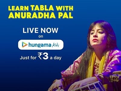 Hungama Kids’ jugalbandi with world-renowned tabla player Anuradha Pal inspires a new generation of classical musicians