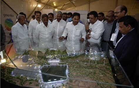 Andhra Pradesh CM performs First Concrete Pour for World’s largest Integrated Renewable Energy Storage Project