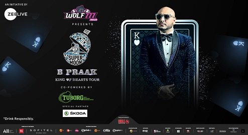 Bollywood & Punjabi pop sensation, B Praak brings the ‘Supermoon ft B Praak – The King of Hearts Tour’ to multiple cities in India this June!