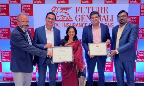 Future Generali India Insurance adjudged ‘Best General Insurance employer’ by Great Place to Work