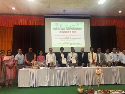 IIM Shillong and Manipur University sign MoU at Seminar