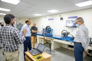 Shri Navin Mittal's visit to the labs
