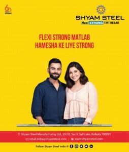 Shyam Steel creative