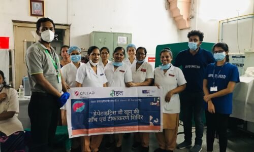 United Way Mumbai conducts Hepatitis B testing and vaccination camps for healthcare workers at Mumbai Public Hospitals to commemorate World Hepatitis Day