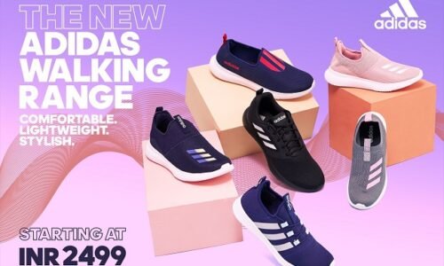 adidas India launches a new range of walking shoes