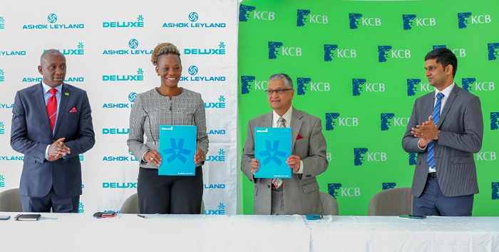 Ashok Leyland’s authorized distributors, Deluxe Trucks and Buses in Kenya alliances with Kenya Commercial Bank to co-promote the Ashok Leyland Brand of Vehicles