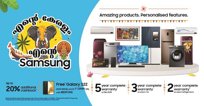 This Onam Upgrade your Home with Samsung...
