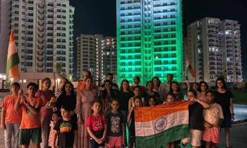 Hero Homes organises elaborates Tricolour projections on buildings ahead of Azadi Ka Amrit Mahotsav