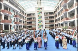 KIIT World School Celebrates 75th Independence Day
