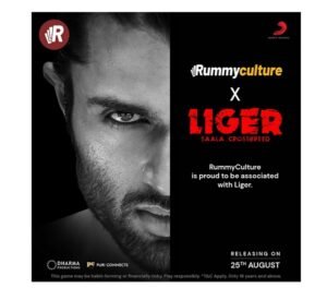 RummyCulture Associates with Vijay Devarakonda Starrer Liger to Strengthen the Culture of Champions