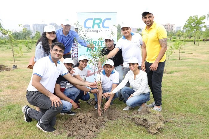 CRC Group organizes Plantation Drive under Spirit of Noida Campaign