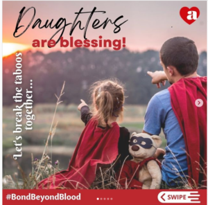 Archies launches #BondBeyondBlood campaign to hail the spirits of Parents in breaking cultural obstructions whist bringing up the girl child