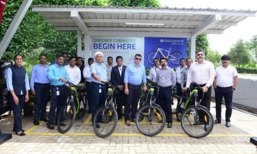 Indospace Introduces E-Bikes in Chakan…