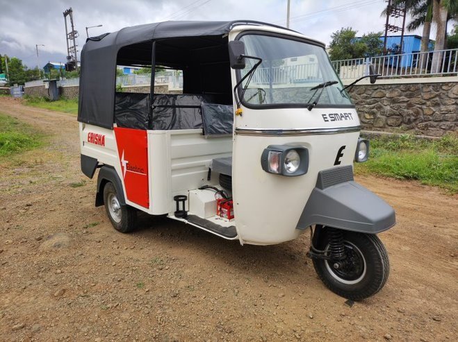 Electric Passenger vehicle auto rickshaw E-Smart