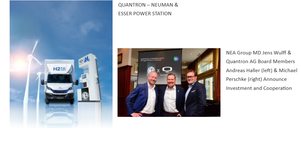 Image PRESS RELEASE September 13th, 2022 NEUMAN & ESSER and Ballard invest in QUANTRON