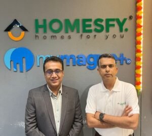 Ashish Kukreji, CEO and Founder Homesfy and Rajul Tandon, Founder of EQServ Image