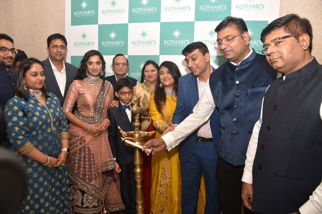 Kothari Jewellers launched its premier store in Hyderabad at Jubilee Hills