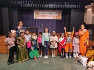 Jasudben ML School and Bloomingdales Pre-Primary conducted ACK Storytelling competition for grades 1 to 4
