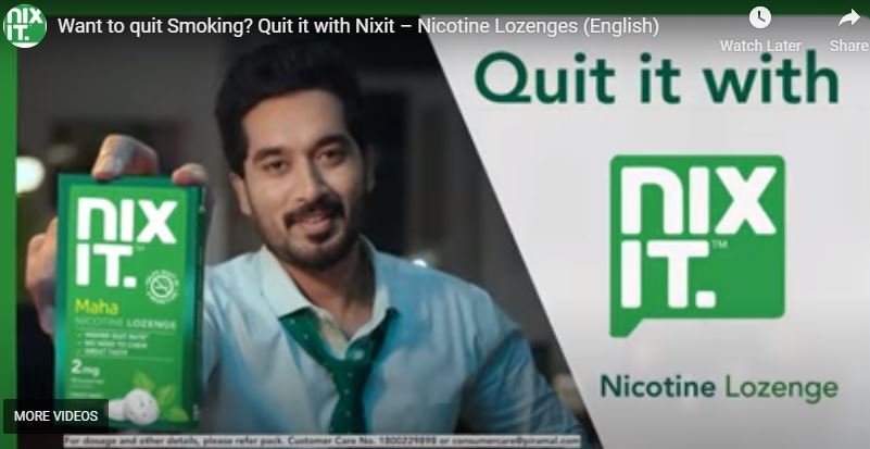 Piramal Pharma introduces Nixit, its smoking cessation brand with a new campaign #QuititwithNixit in Karnataka