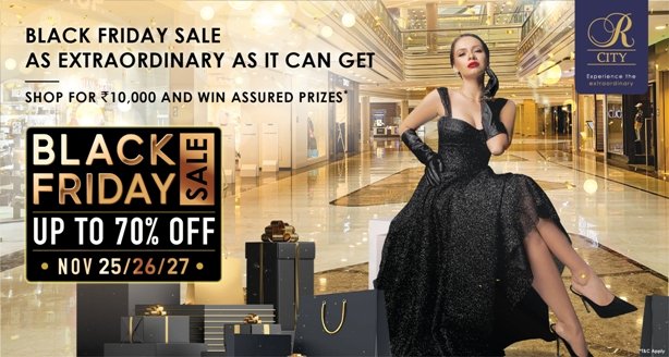 R CITY kicks off its mega Black Friday Sale with exciting discounts this November