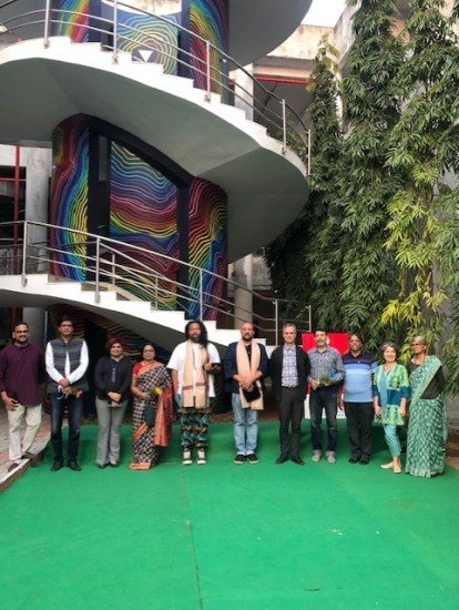 IIITH hosts Alliance Française Hyderabads Wall Art Festival on Campus Biz News Desk