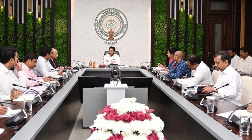 AP CM YS Jagan Mohan Reddy reviews the works of Health, Medical, and Family Welfare Departments