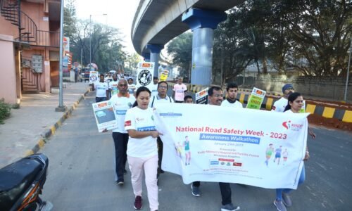 Kinder Women’s Hospital and Fertility Centre Walks the Mile to observe National Road Safety Week