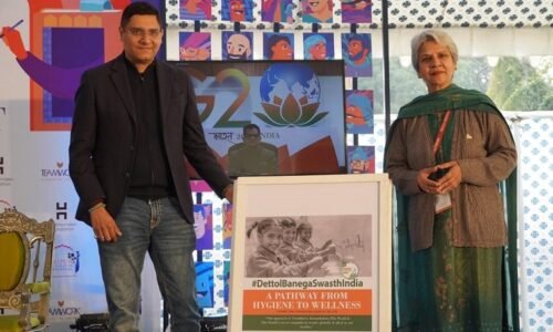 Dettol Banega Swasth India launches  A Pathway from Hygiene to Wellness a coffee table book at Jaipur Literature Festival 2023