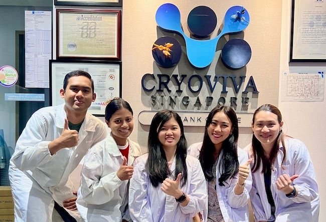 Singapore family cord blood bank Cryoviva upgrades to AXP II System for cord blood processing 