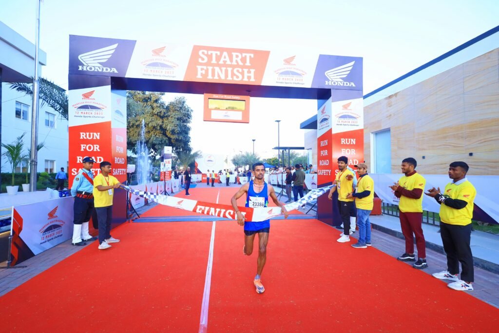 Manesar comes alive with the first edition of Honda Manesar Half Marathon