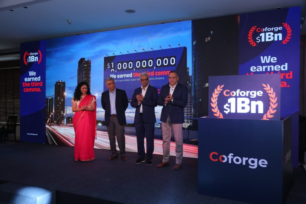 Coforge Crosses US$ 1 billion Revenue Milestone