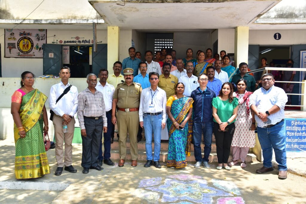 Delta Electronics India Donates Toilet Facility for Female Students inKrishnagiri, Tamil Nadu School