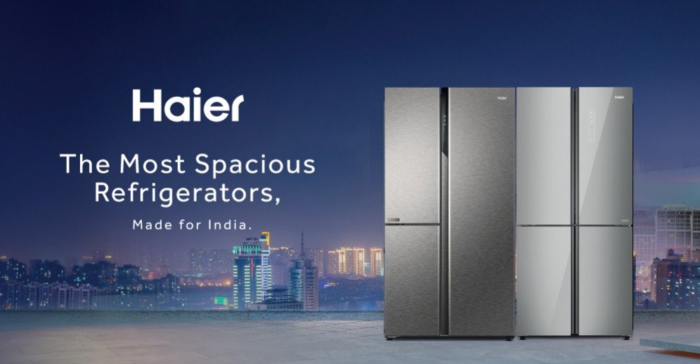  Bring Home Haier Side-by-Side, The Most Spacious Refrigerators, Made for India