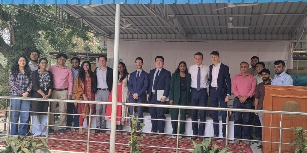 Y20 Chaupal with foreign delegates took place at the University of Delhi