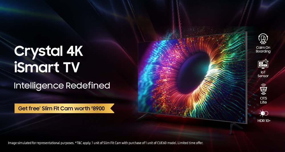 Samsung Launches 2023 Lineup of Crystal 4K iSmart UHD TV with Multiple Flagship TV