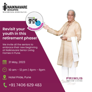 Naiknavare Developers to Host First-Ever Senior Living Conclave in Collaboration with Primus Senior Living and Dr. Mohan Agashe
