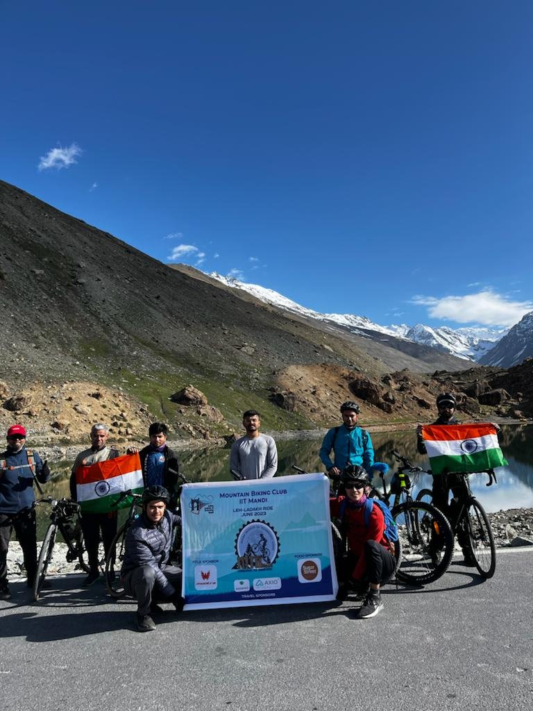 Axio Biosolutions collaborated with IIT Mandi Mountain Biking Club