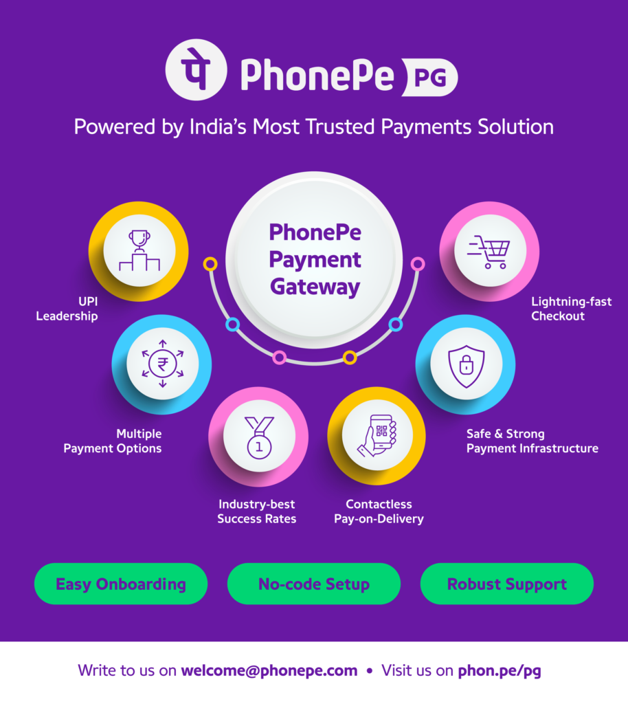 PhonePe Payment Gateway helps small and medium businesses save upto INR 8 lakhs