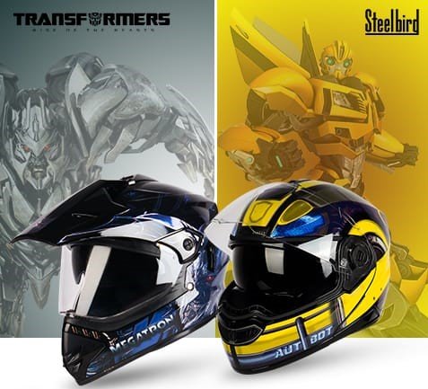 SteelBird and Transformers: Rise of the Beast Unite for an Exclusive Collection of Official Licensed Helmets