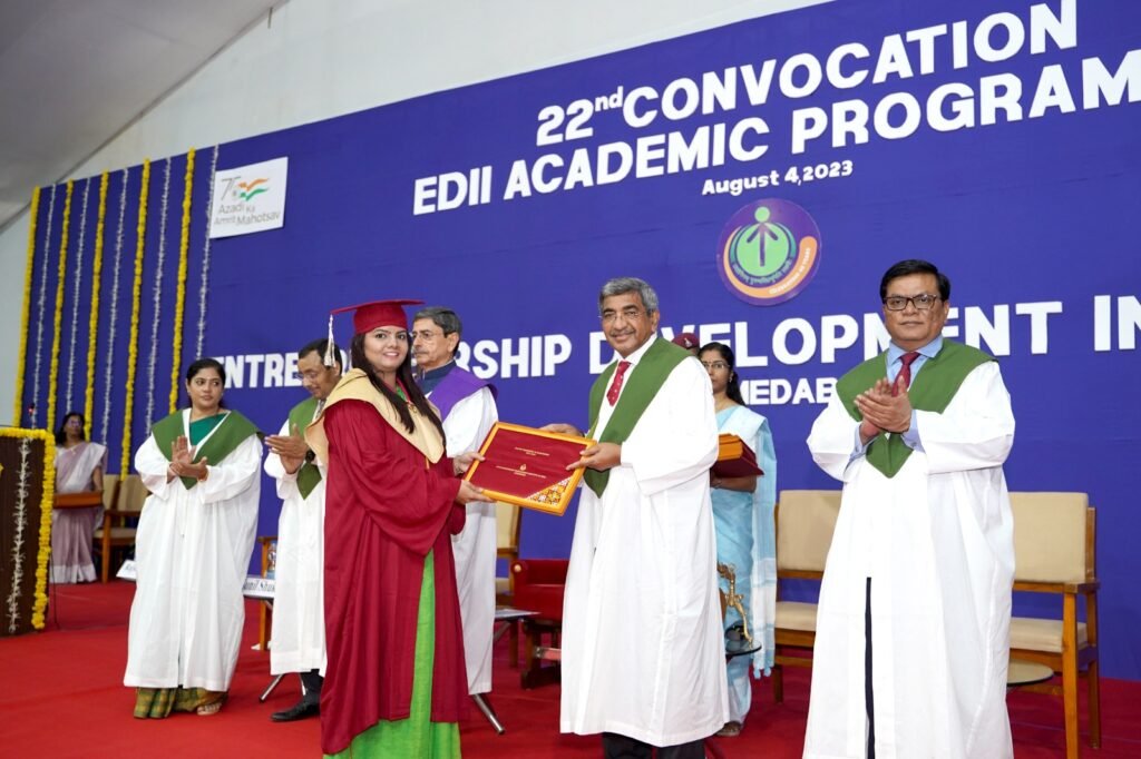 Entrepreneurship Development Institute of India (EDII) hosts its 22nd Convocation