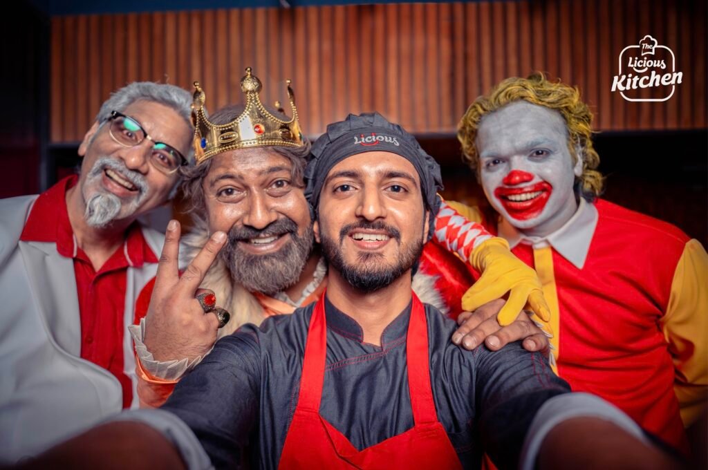 When a King, Clown and Colonel bond over juicy Licious chicken - you know it’s a Friendship’s Day to remember!