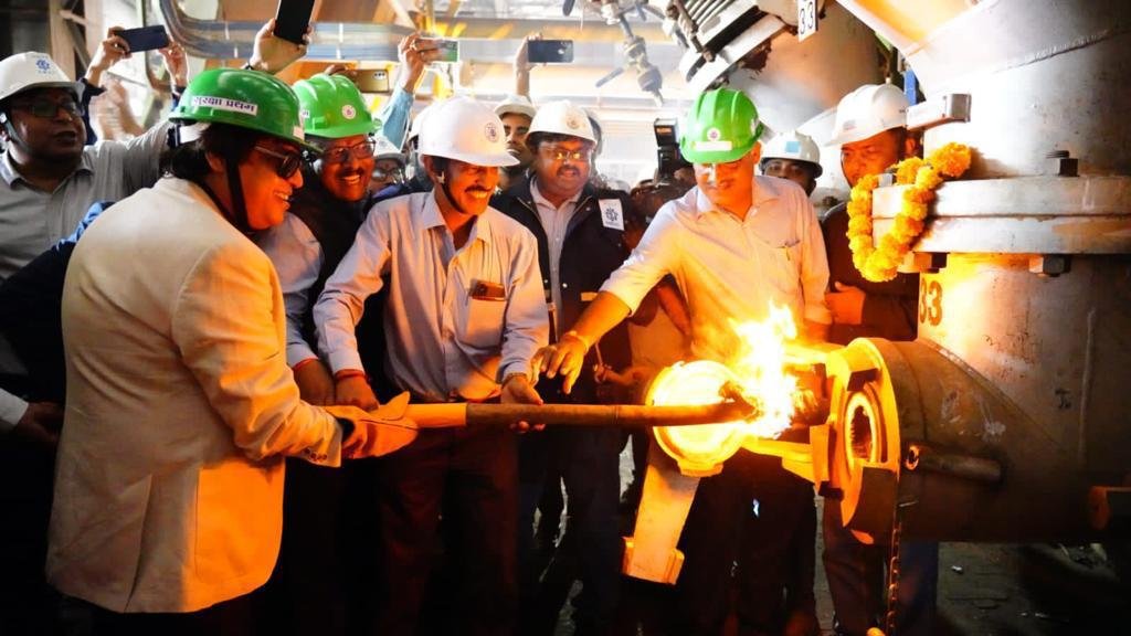 
NMDC Steel Plant Commenced Blast Furnace Operations
