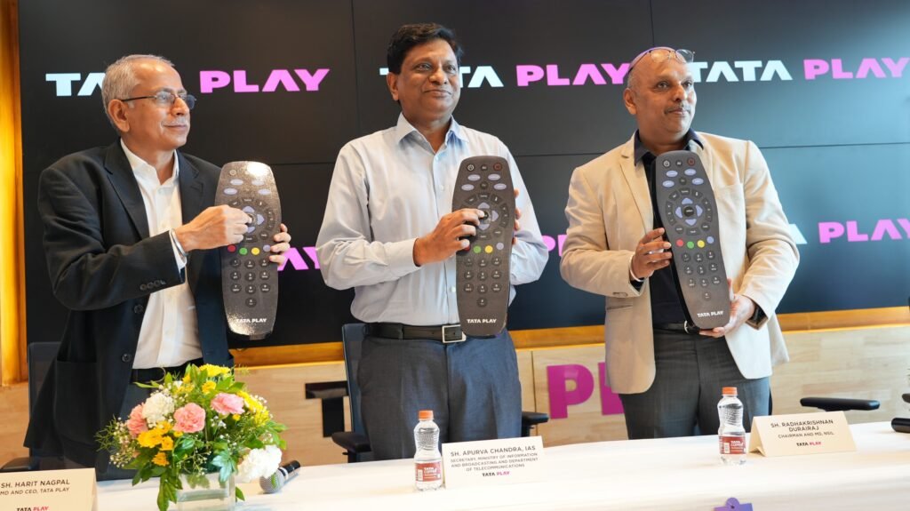 Tata Play adds it’s third Made-In-India satellite to its fleet, bolsters  18 years of partnership with DOS