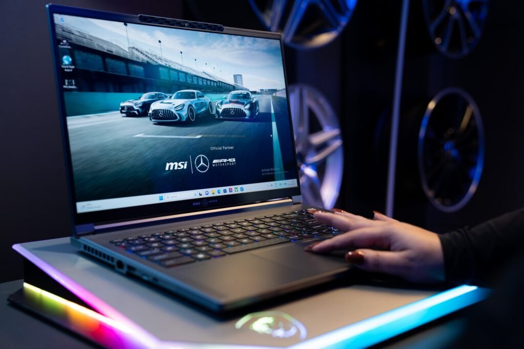 MSI hosts an experiential evening celebrating its limited-edition Stealth 16 Mercedes-AMG Motorsport
